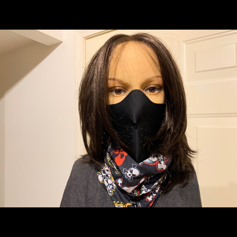Motorcycle face mask 😷 for the cold 🥶